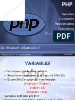 Tipos Datos PHP