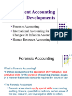 6 Recent Development in Accounting