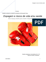 Dopagem e Riscos de Vida e - Ou Saúde