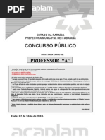 concurso público itabaiana