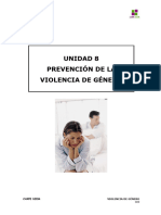 Tema VIII - Prevención de La Violencia de Género