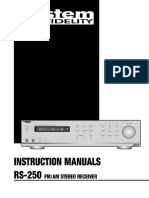RS250 Instruction Manuals EN
