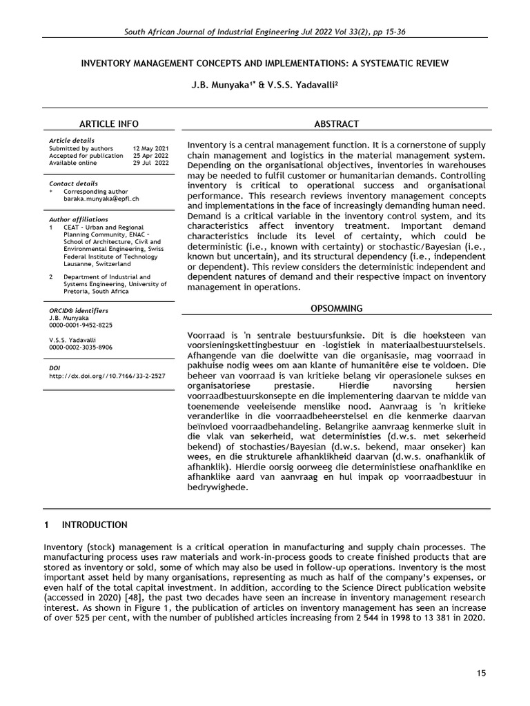 Inventory Management Concepts and Implementations A 5u554agr | PDF ...