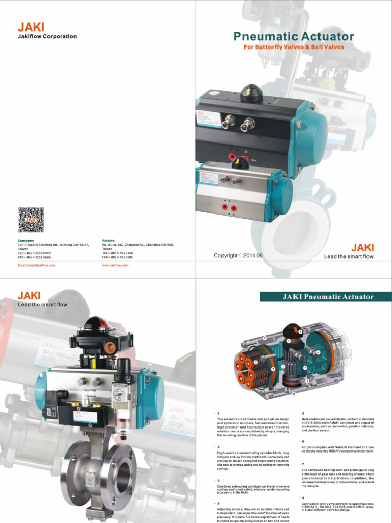 Pneumatic Actuator | PDF