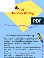 Narrative and Desc Writing