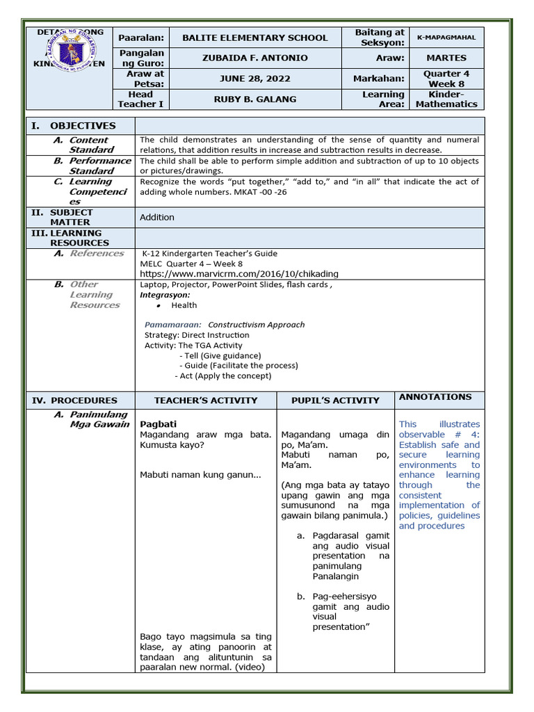 Addition Pagdadagdag | PDF