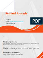 Chapter 8 Residual Analysis (Auto-Saved)