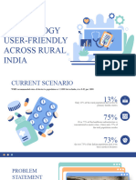 Making Technology User-Friendly Across Rural India: Design Thinking Presentation