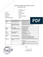 Perencanaan Pembelajaran