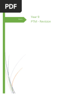 MidYIS Year 8 Practice Test | PDF | Mathematics