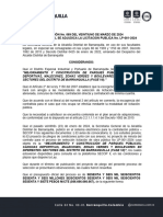 Adjudicación para Intervenciones en Parques de Barranquilla