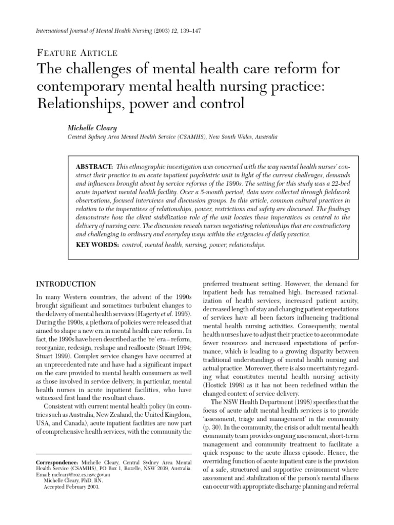 Emotional burden of caring for persons with mental health challenges