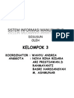 Context Diagram Untuk Sistem Informasi Manufaktur