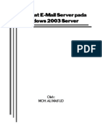 Membuat E-Mail Server Pada Windows 2003 Server