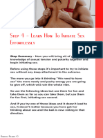 Step 4 - Learn How To Initiate Sex Effortlessly