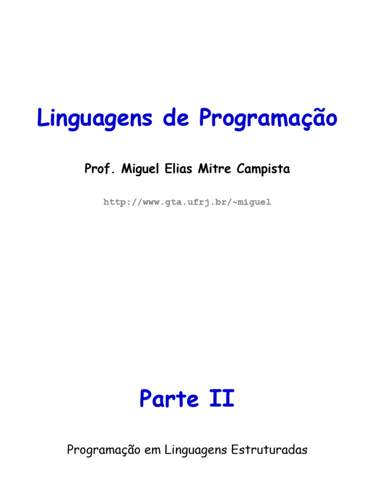 Introdução à Linguagem Lua em Programação | PDF | PERL | Escopo ...