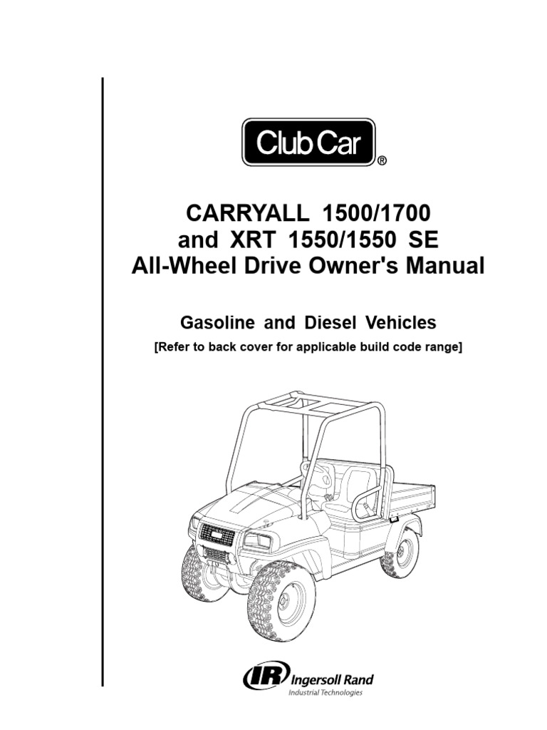 Carryall 1500-1700 XRT 1550-1550 SE (4) | PDF | Vehicles | Brake