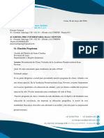 SOLICITUD DE ACADEMIA PARA Einstein Poquioma Alcalde Santa Catalina