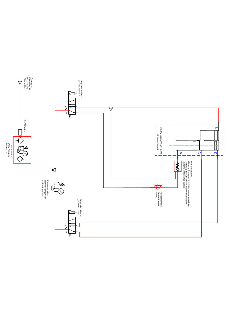 Hydropneumatic Cylinder Components Guide | PDF