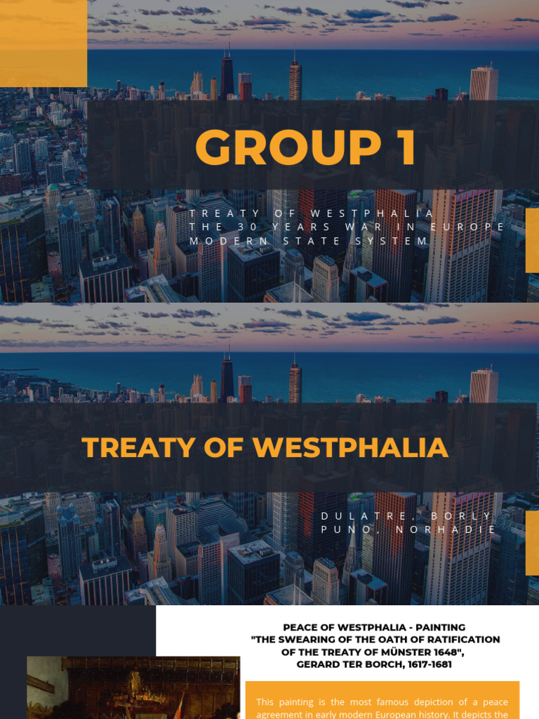 Treaty of Westphalia Overview and Impact | PDF | International ...
