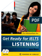 Get Ready For IELTS Listening Pre-Intermediate A2+ (RED)