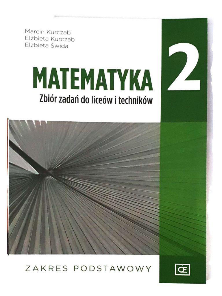 Matematyka 2 Zbiór Zadań Poziom Podstawowy Oficyna Edukacyjna