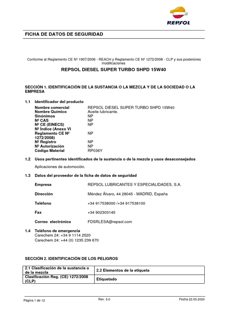 Repsol | PDF | Residuos | Gestión de residuos