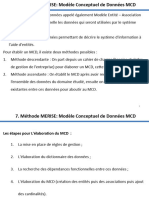 7- Méthode MERISE - Modèle Conceptuel de Données MCD - Copie