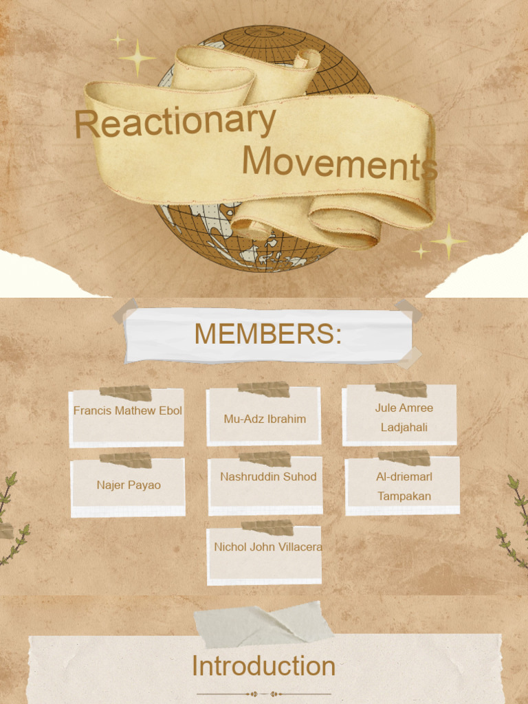 Reactionary Movements in the Philippines | PDF | Philippines ...