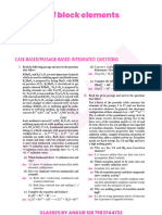 Case Based Question D F Block Elements