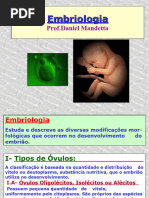 Embriologia Comparada | PDF | Ovo | Zoologia