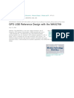 GPS USB Reference Design With The MAX2769