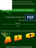Direito Constitucional: Controle de Constitucionalidade