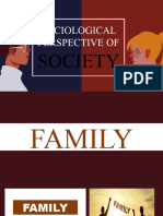 Sociological Perspective of Society