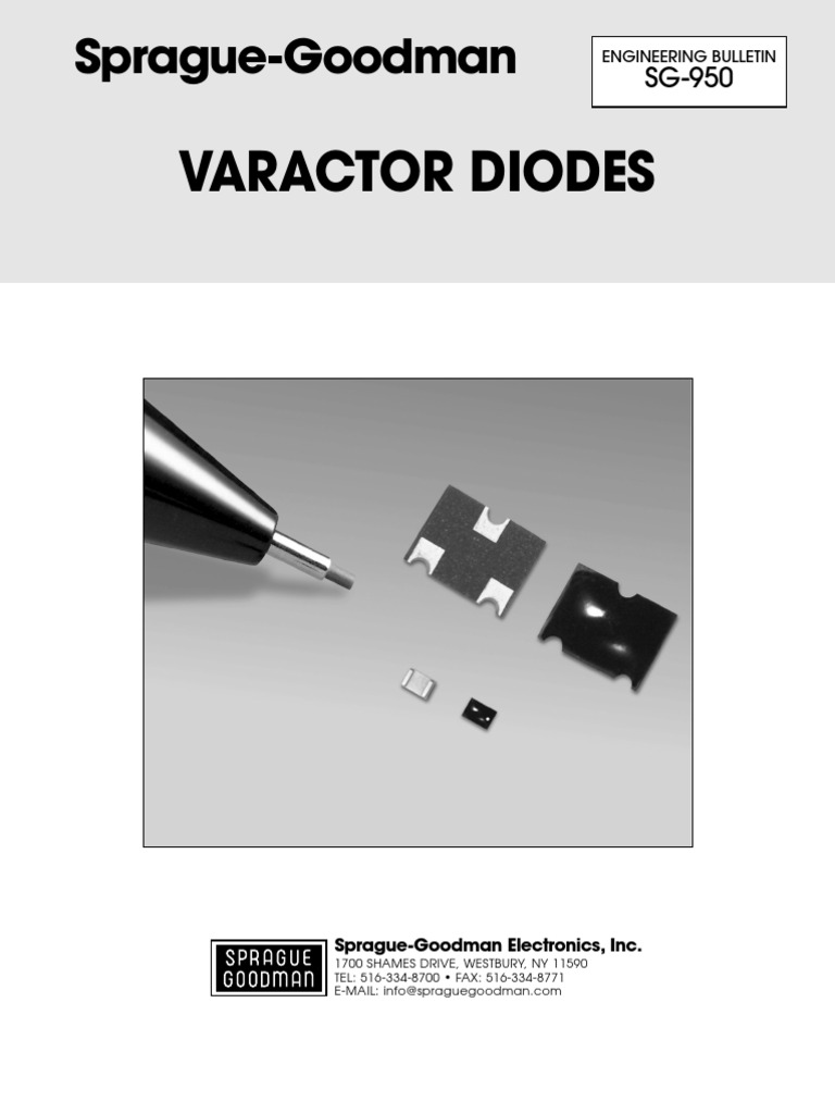 Varactor Diodes Jyoti Electronics Diode Capacitor