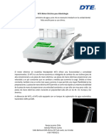 MT3 Motor Eléctrico para Odontología