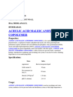 Acrylic Acid Maleic Anhydride Copolymer (1)