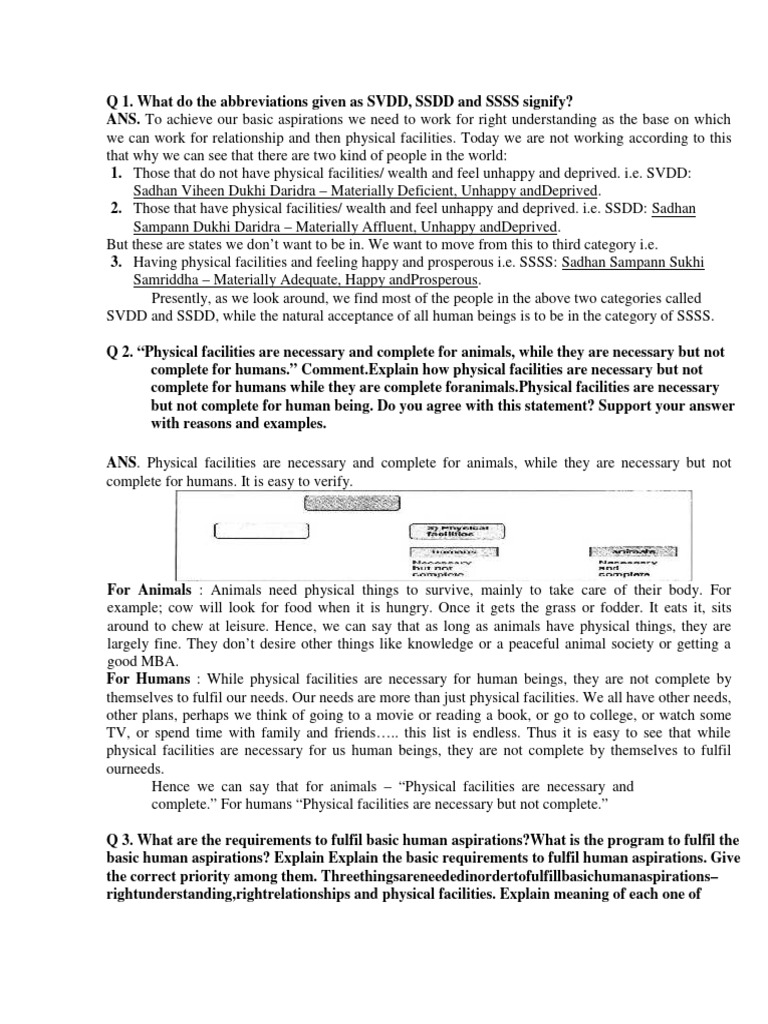 Understanding SVDD, SSDD, SSSS in UHV | PDF | Feeling | Contentment