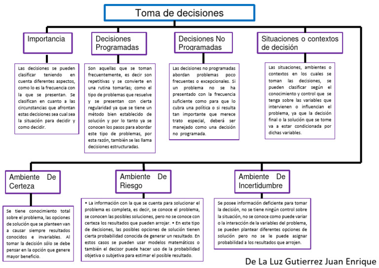 Mapa Conceptual 2.5 | PDF | Toma de decisiones | Cognición