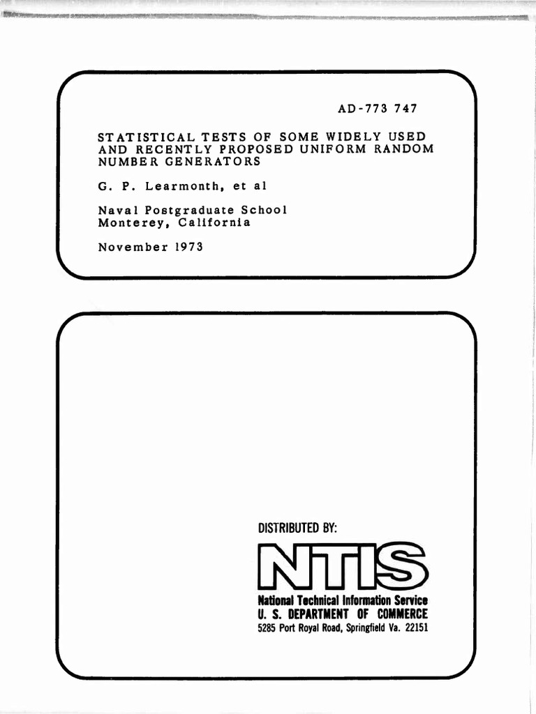 Statistical Tests of Some Widely Used and Recently Proposed Uniform ...