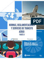 Normas, Reglamentaciones y Servicios de Tránsito Aéreo - Parte II