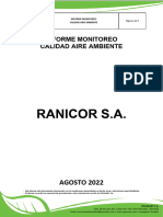 Informe Caa Ranicor S.A. - Agosto2022