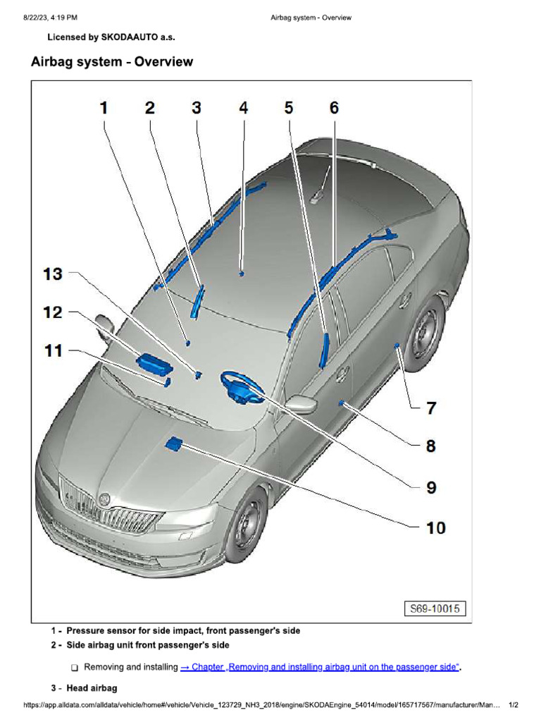 Rear Side Airbag Crash Sensor | PDF