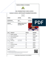 NECO Results Portal