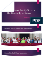 The Windsor Family Secret - presentation