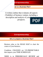 A Written Outline That Evaluates All Aspects (Viability) of Business Venture, Including A Description and Analysis of Your Business Prospects