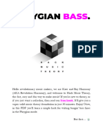 Phrygian Bass PDF