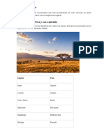 Países Del Mundo y Sus Capitales