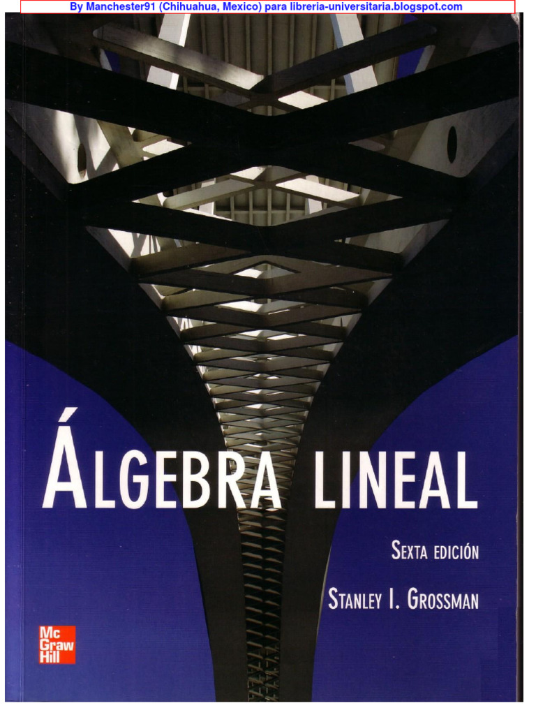 Álgebra lineal. Stanley-Grossman 6ed. | PDF