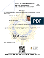 Antecedentes Policiacos Jose Acevedo